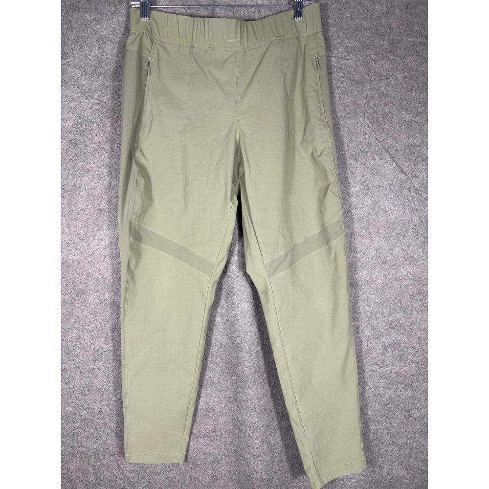 Avalanche‎ Outdoor Supply Co Womens Large Olive Green Hiking Pants Ripstop Nylon